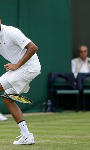 Kyrgios up to usual antics at Wimbledon; Querrey ousts Thiem